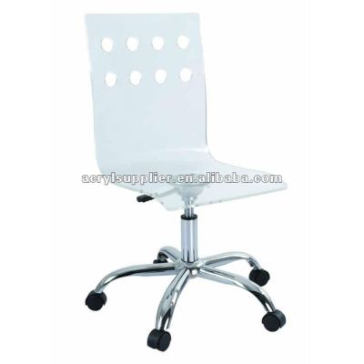 acrylic office chair
