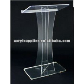 clear acrylic lectern/acrylic pulpit