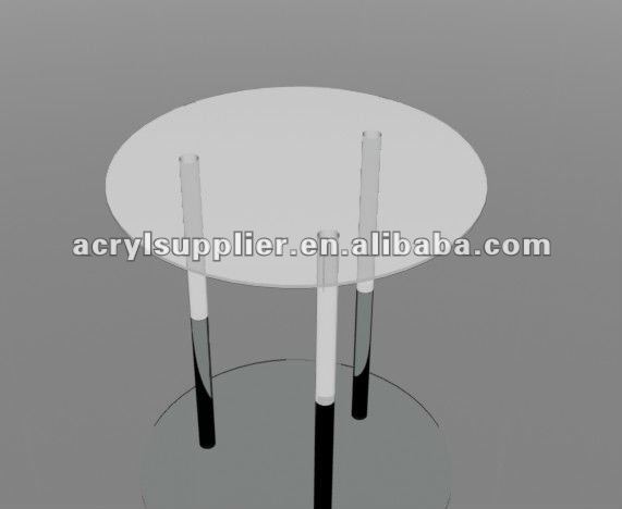 acrylic clear/tranparent round/square table for coffe/office/meeting/dinning