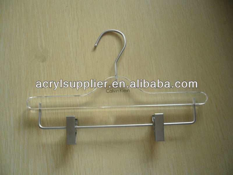 hot new design acrylic clothes/trousers/bra hanger