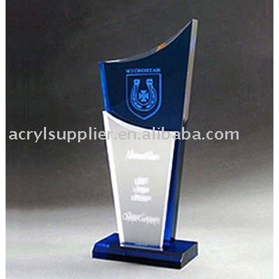 acrylic award trophy