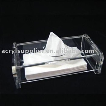acrylic tissue holder