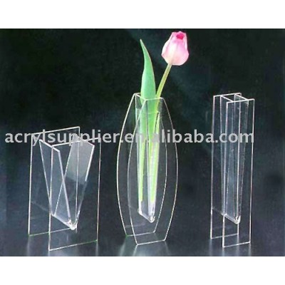 moderm acrylic vase