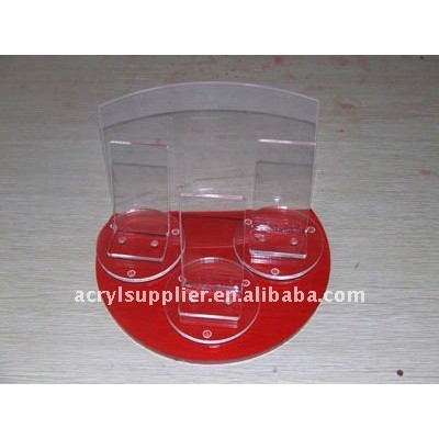 Fashion acrylic cell phone holder for desk