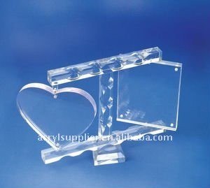 custom transparent Acrylic craft minecraft for wedding souvenirs