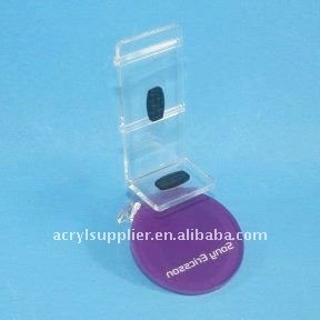 acrylic mobile phone holder/acrylic headband holder/display holder stand for mobile phone