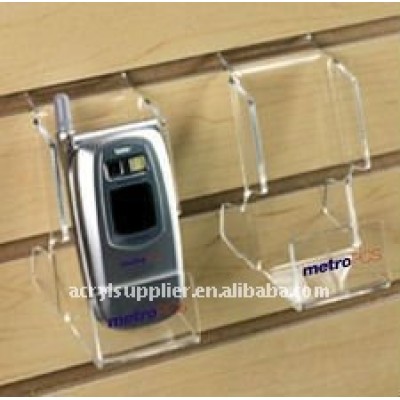 acrylic mobile phone holder/acrylic headband holder/display holder stand for mobile phone