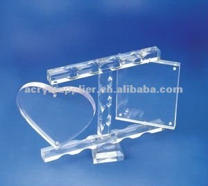 New crystal clear acrylic paperweight for wedding souvenirs