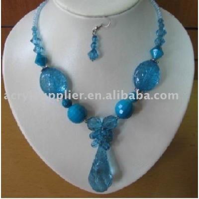 Great charm Acrylic bead jewelley necklace