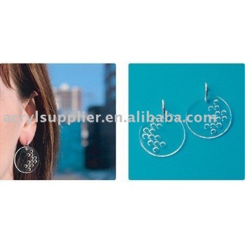 Transparent nice acrylic earring for girls