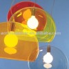 Transparent color acrylic lamp shade for home & office