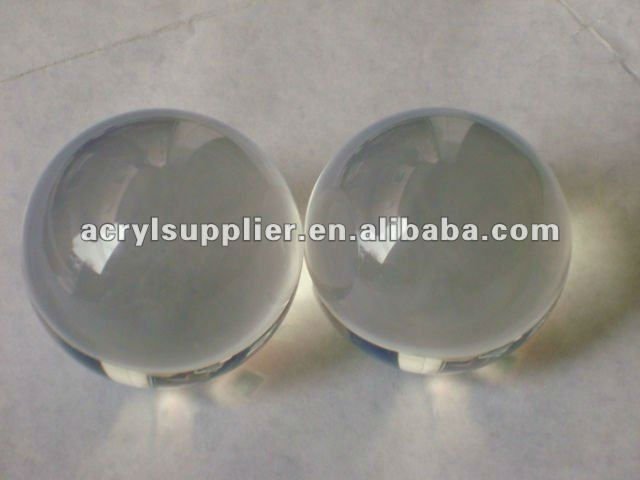Clear acrylic toy ball as a gift for children