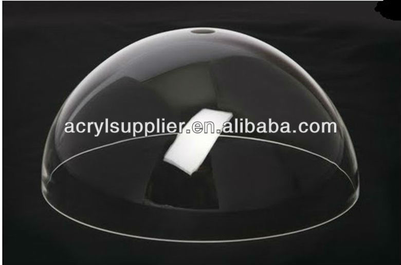 Clear acrylic crystal sphere/ acrylic half sphere