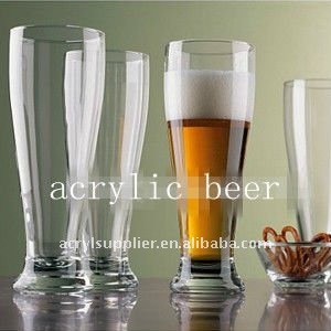 Acrylic beer glass