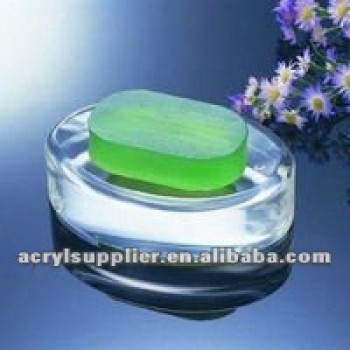 acrylic soap holder
