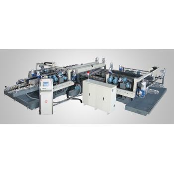 L type high speed double edging line