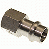 Coupling with Female Thread End