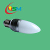 led candle bulb (OSM-LB-GHE273*1W-FB)