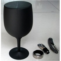 Wine accessory sets style of gray goblet packing