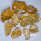 amber glass rock