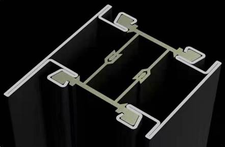 steel profiles for the door and window