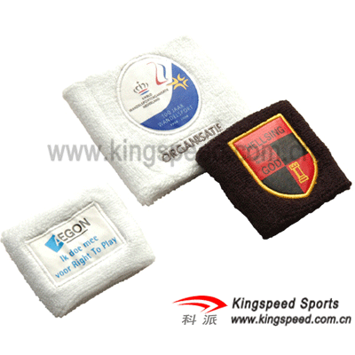 Cotton Sweatband With Printed Label