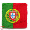 Portugal Flag Sweatband  Wristband