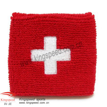 Switzerland Flag Sweatband  Wristband