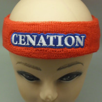 fashion headband with lovely logo