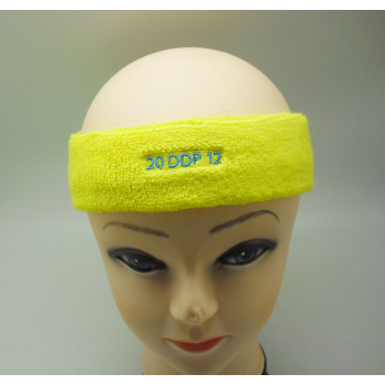 Neon Yellow cotton headbad