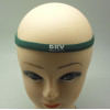 Emerald headband with custom logo