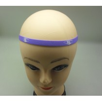 Purple Jacquard Hairband