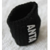 Black cotton with white logo fingerband