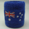 Custom Australian flag woven patch embroidery