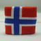 Iceland country flag jacquard logo sweatband