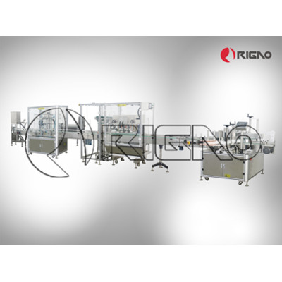 Gear Pump Filling & Capping & Labeling Production Line