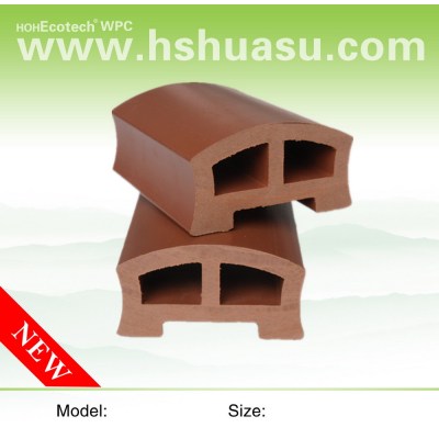 wpc railing/wpc Handrail 80H45