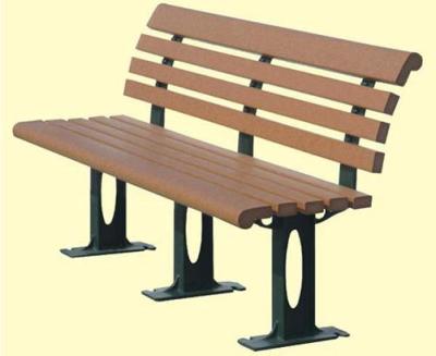 WPC (الخشب البلاستيك المركب) مقعد حديقة مقاعد البدلاء / كراسي