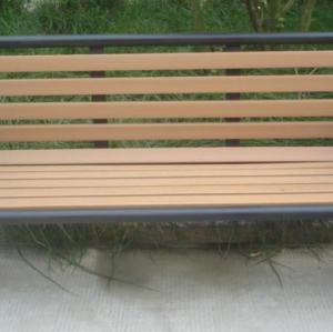 wpc(wood plastic composite)bench garden bench/chairs