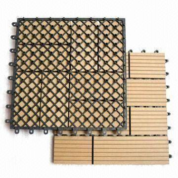 wpc decking tile 300*300mm