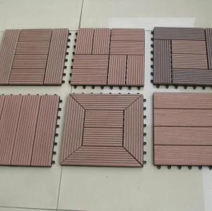 wpc decking tile 300*300mm