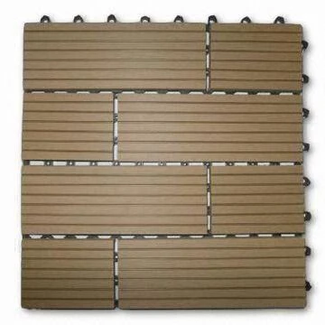 wpc decking tile 300*300mm