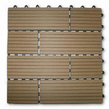 wpc decking tile 300*300mm