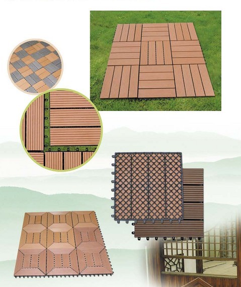 environmental friendly wpc deck tile