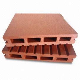 140x25mm Hollow wpc decking board