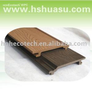 Smooth surface wpc wall panel wall cladding