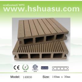 140H30 беспрецедентный древесно-пластикового композита палубе