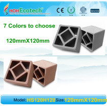 different colors to choose wpc railing/post  ecofriendly material