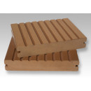 engineered hollow and solid composite decking