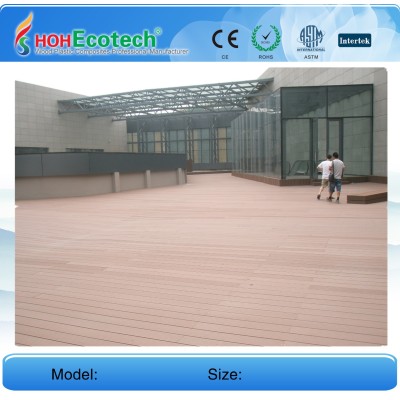 WPC deck for public park